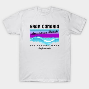 Amadores Beach Gran Canaria Spain T-Shirt